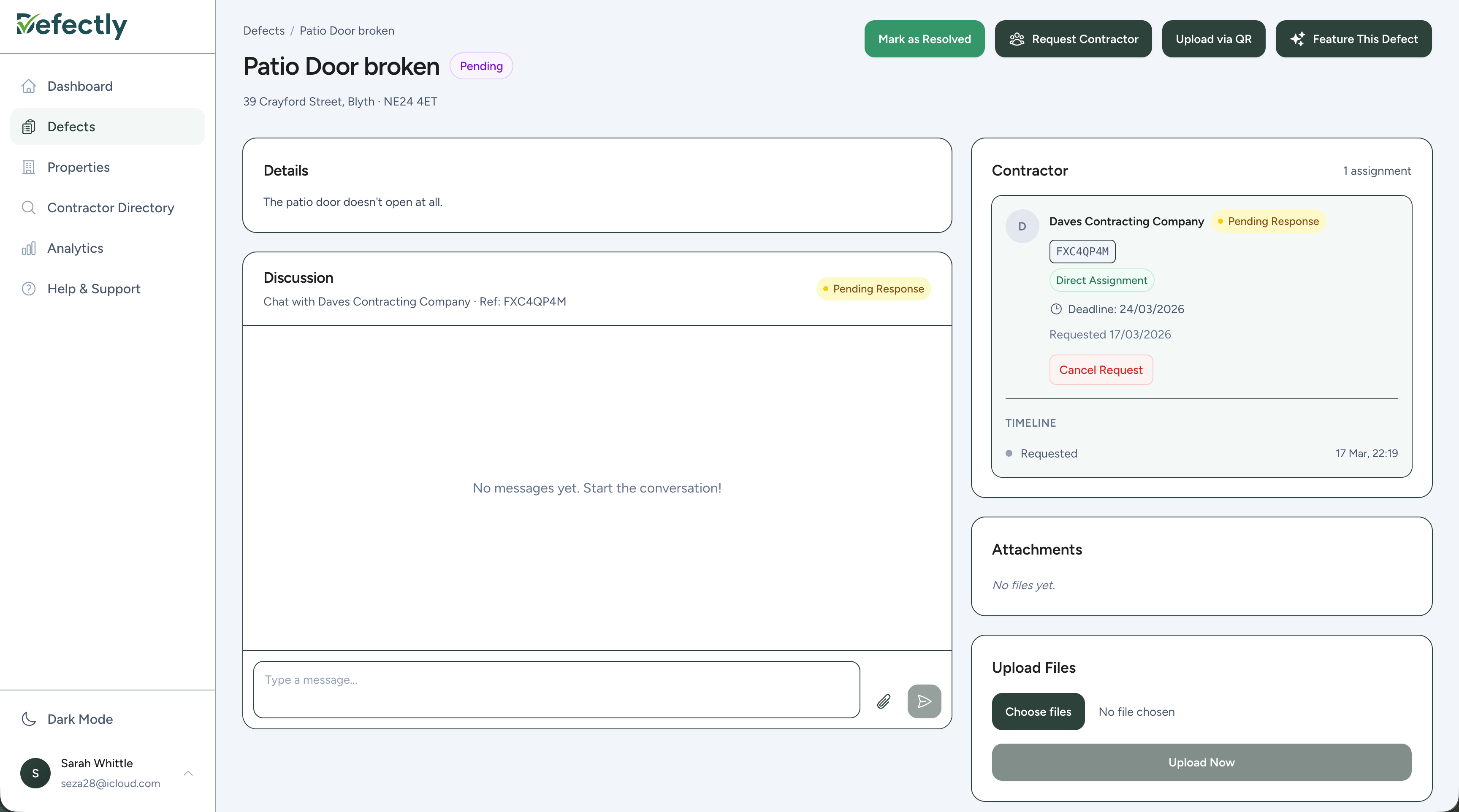 Track, manage, and resolve property defects with confidence